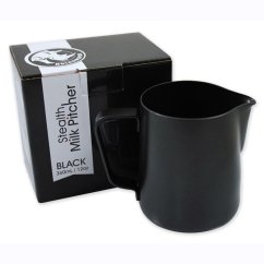 Konvička na šlehání mléka Rhinowares 360 ml teflon černá