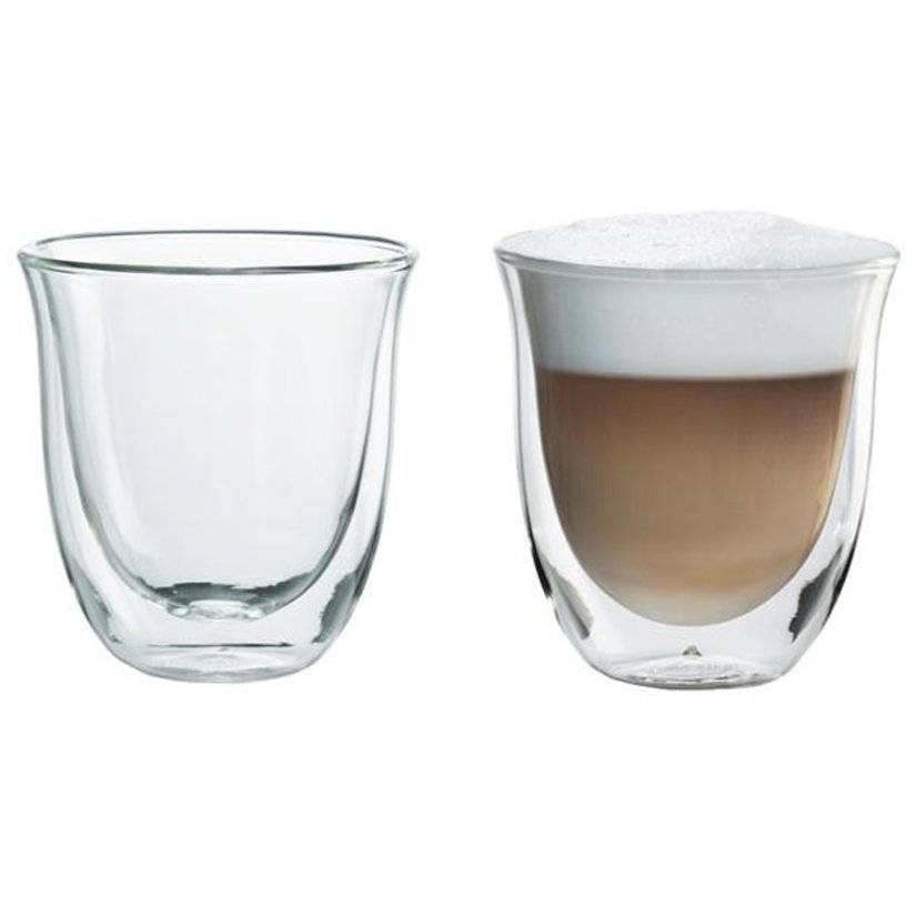 Sklenice DeLonghi cappuccino 270 ml - 2 ks
