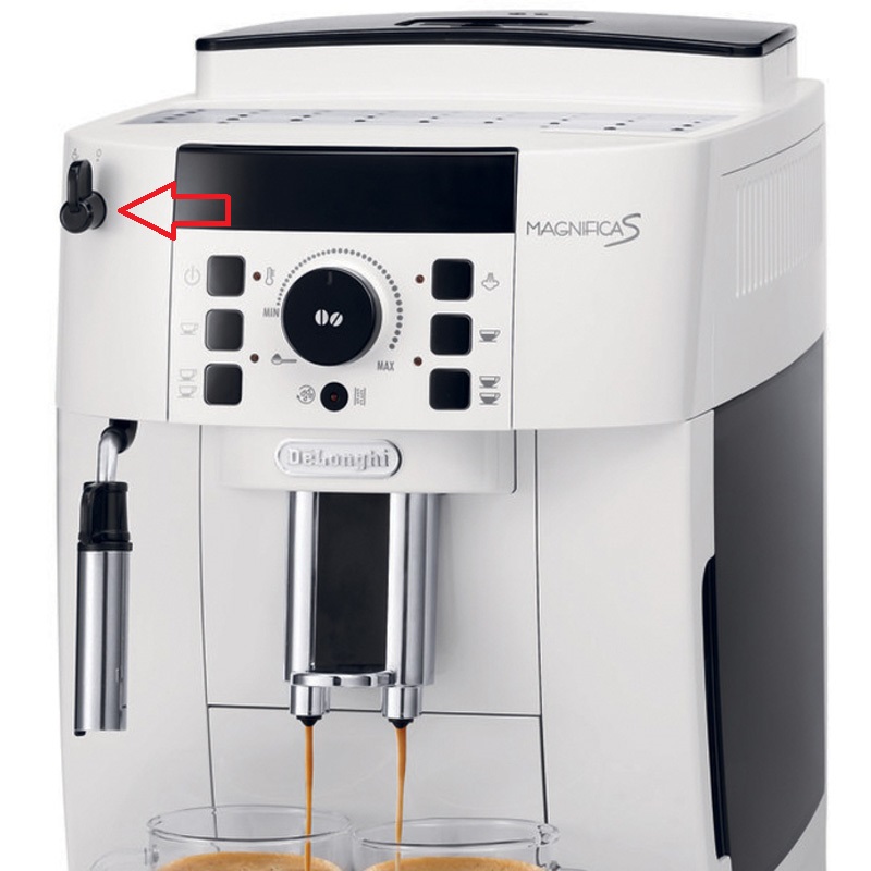 Knoflík trysky páry/vody pro DeLonghi ECAM Magnifica S
