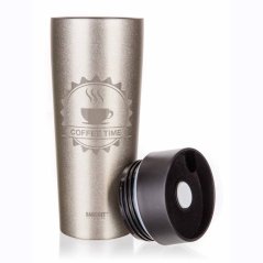 Termohrnek Banquet COFFEE Ivory 350 ml