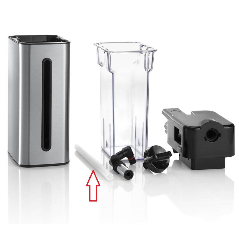 Trubička plastová do mlékovky DeLonghi
