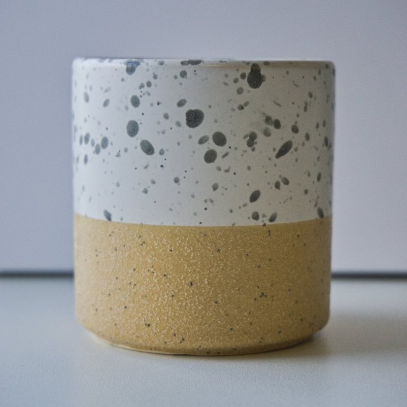 Keramický hrnček Beton - light
