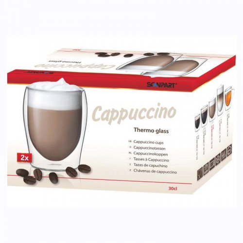 Sklenice ScanPart cappuccino 300 ml - 2 ks