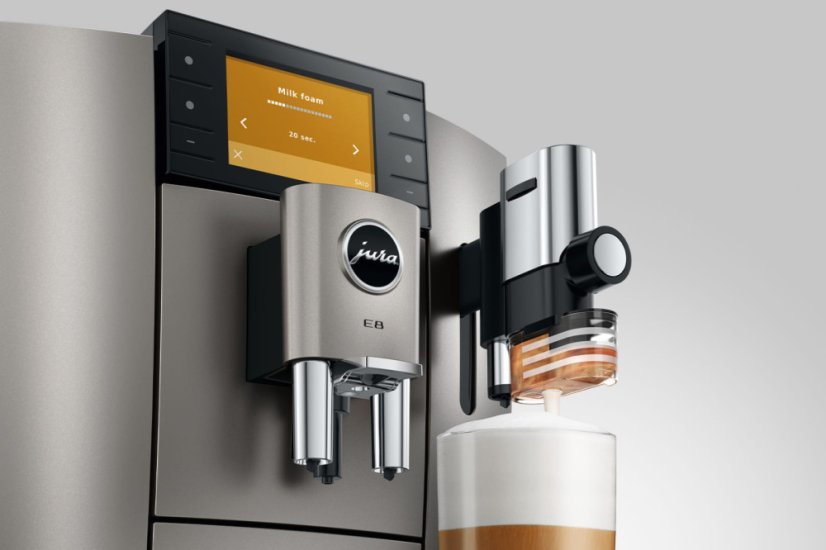 Jura E8 Midnight Silver (ED)