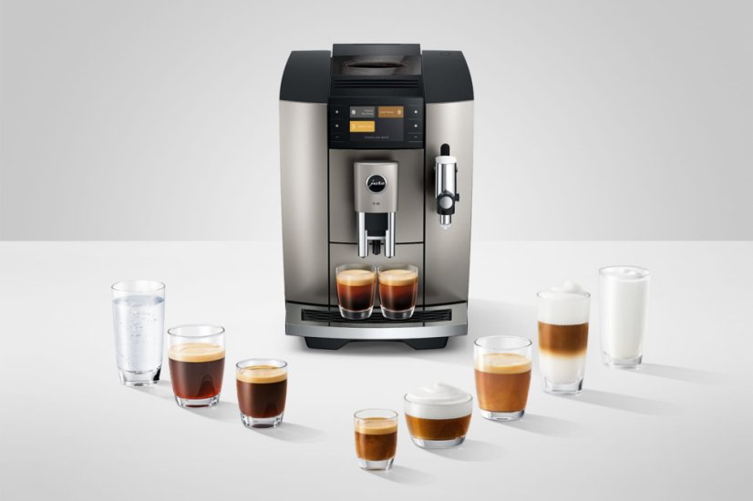 Jura E8 Midnight Silver (ED)