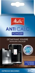 Dekalcifikační prostředek MELITTA Anti Calc - prášek 2 ks