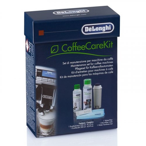 Dekalcifikační a čistící sada DeLonghi Coffee Care Kit